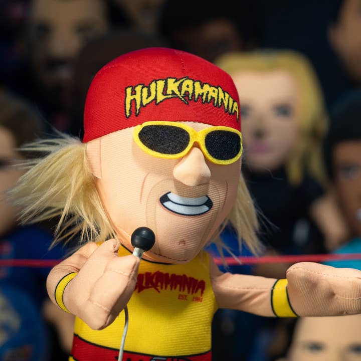 Uncanny Brands - Wholesale Stuffed/Plush Toy - Kids & Baby - Bleacher Creatures WWE Legend Hulk Hogan 10" Plush Figure3