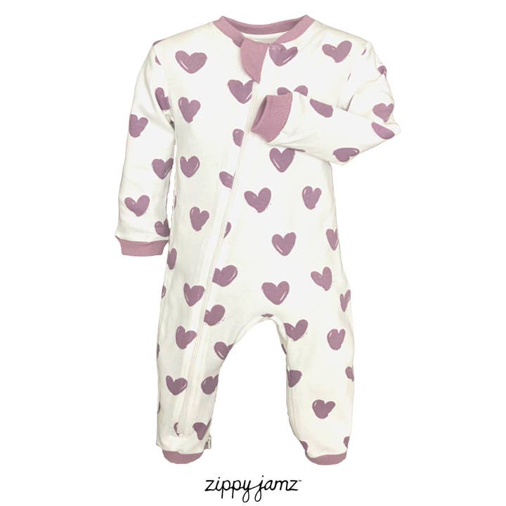 ZippyJamz - Wholesale Jumpsuit - Baby - Stole My Heart - Babysuit - Footed7