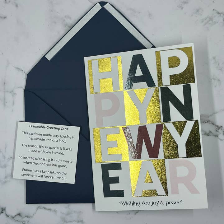 D. Johnson & Co Greetings - Wholesale New Year's Card - New Year Blocks3