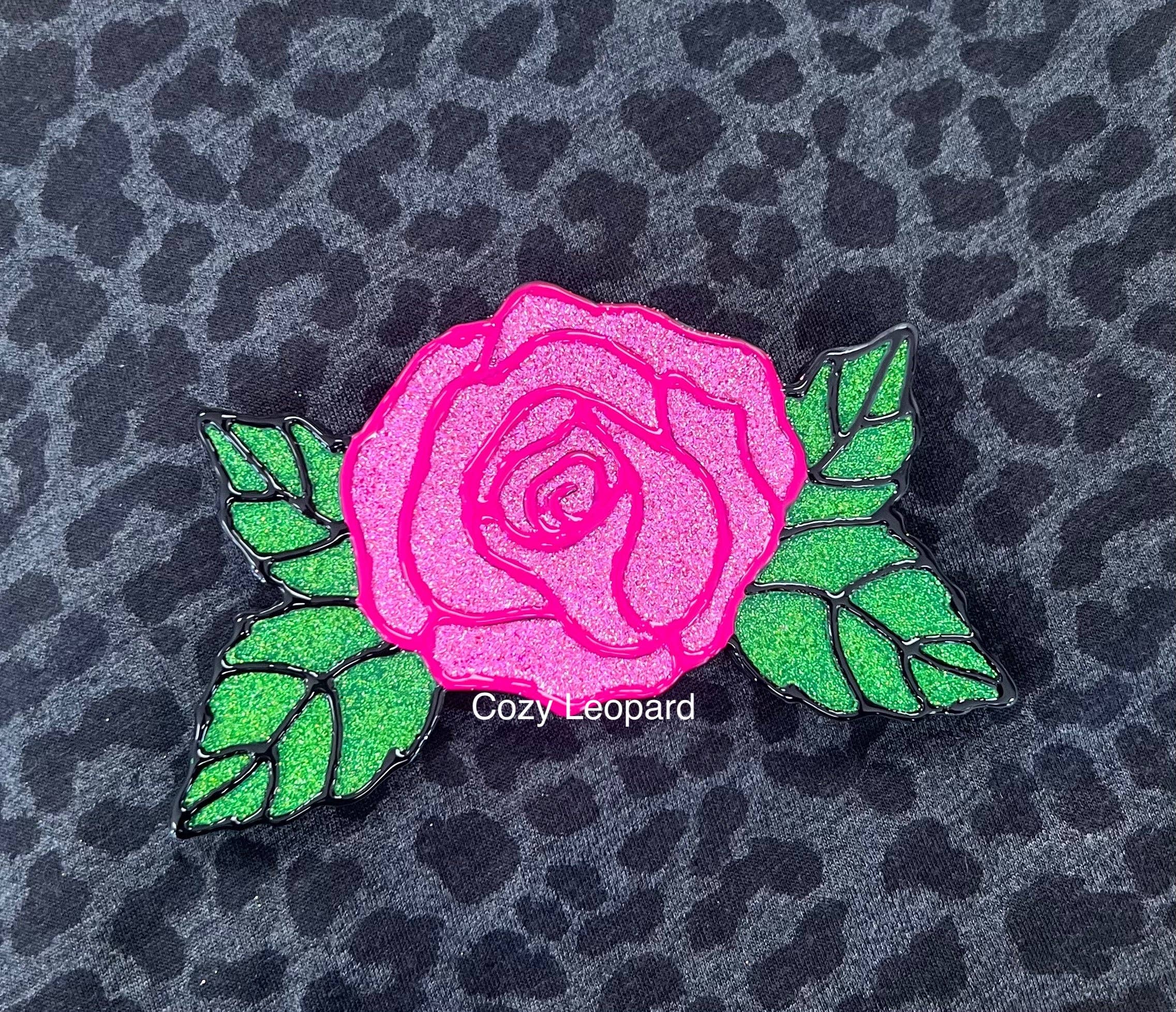 Rose Car Freshie for wholesale by Cozy Leopard Boutique