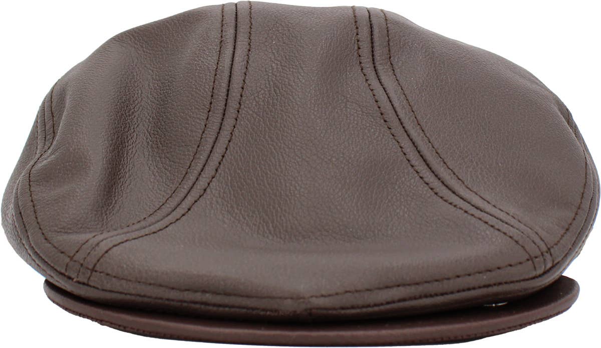 KBETHOS – wholesale News boy/school boy hat – Men's – 100% Leather Ascot - Made in USA | KBETHOS8