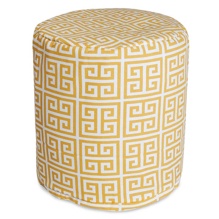 Majestic Home Goods Citrus Towers Pouf for wholesale by Majestic Home Goods
