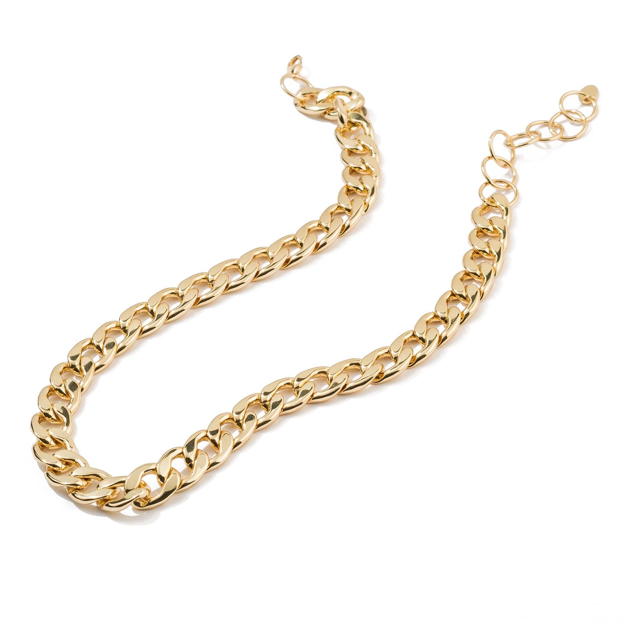 Brenda Grands Jewelry - Wholesale Link & Chain Necklace - 18K Gold Chunky Link Necklace2