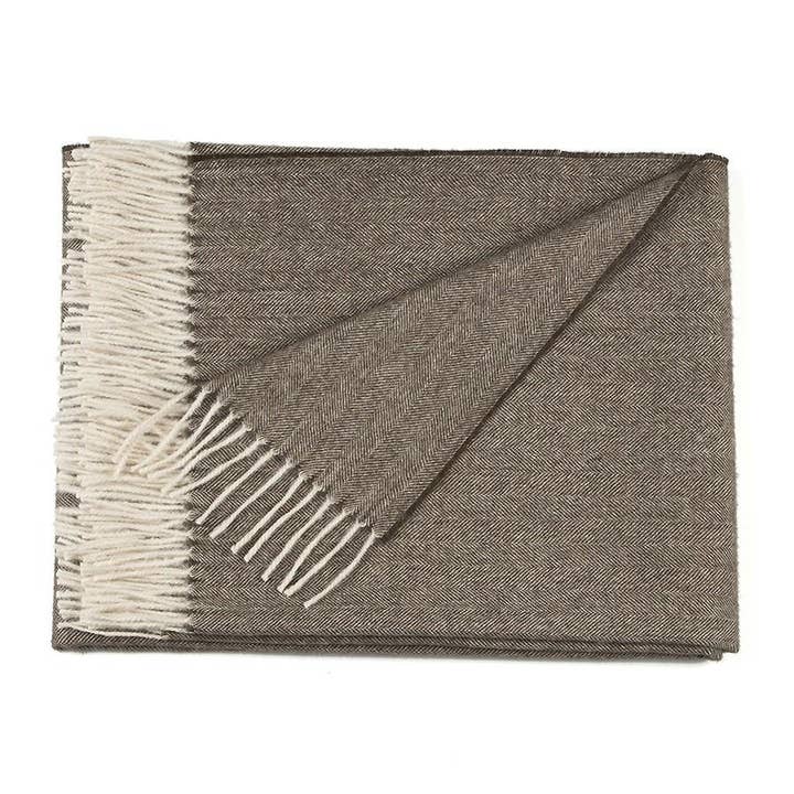 Choice Alpaca Products - Wholesale Throw Blanket - Herringbone Alpaca Throw2