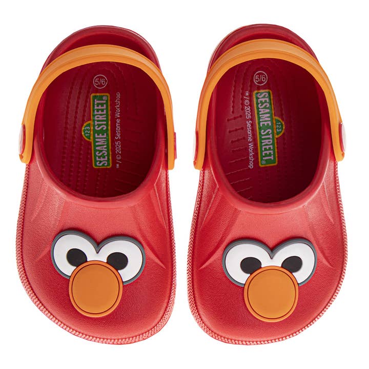 Zuecos de Elmo de Barrio Sésamo (Niños pequeños) para venta al por mayor de Josmo Shoes Inc