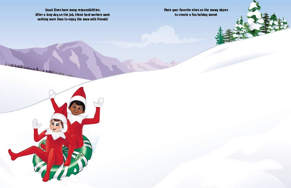 HarperCollins - Wholesale Coloring & Activity Book - Kids & Baby - Elf on the Shelf: Stocking Stuffer Sticker Book3