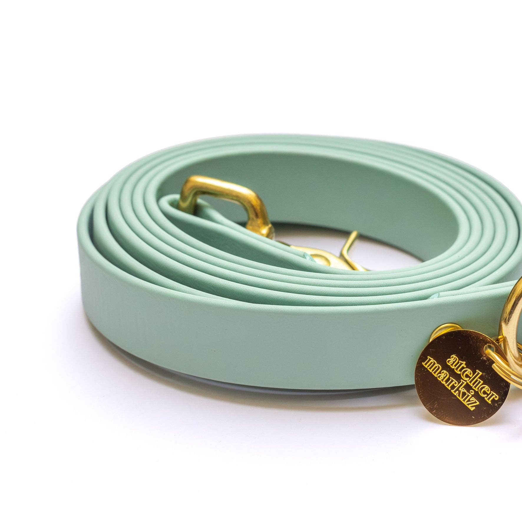 Atelier Markiz – trela - Cão por atacado – Casaco impermeável Sálvia1