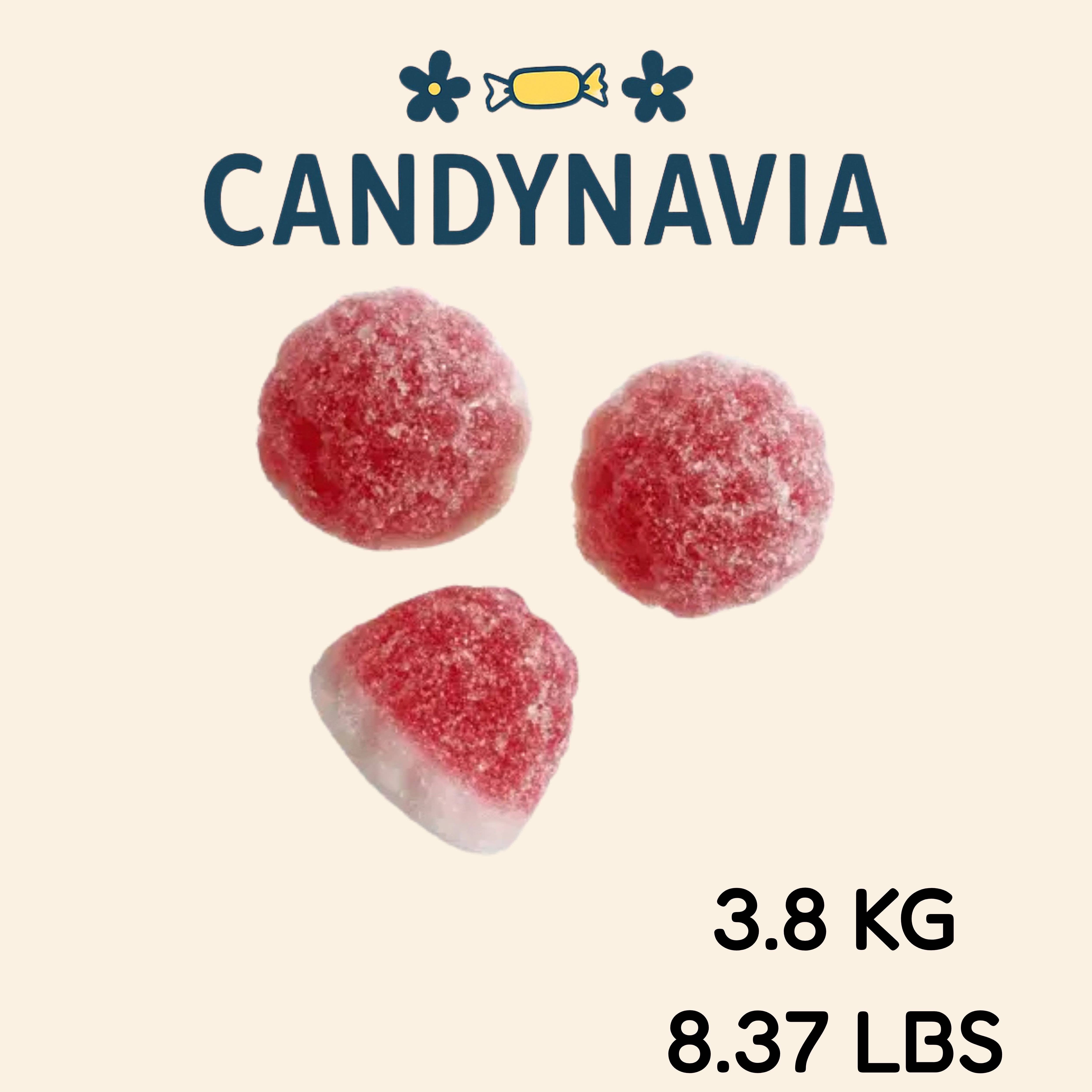 Candynavia – Großhandel Weingummi – Schwedische Süßigkeiten - Grahn's Bärry Erdbeere/Vanille0