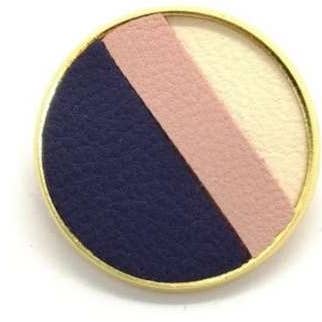 Broche Penelope - 3 couleurs- marine-rose pâle-blanc cassé pour la vente par Lili GINKGO