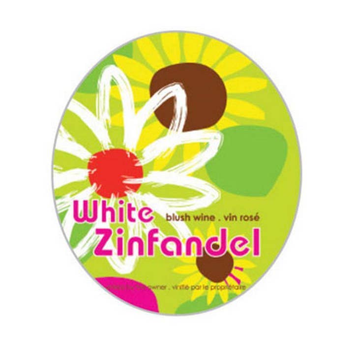 Vit Zinfandel vinetikett 30 per förpackning (4 i x 6 tum | 10 cm x 15 cm) för wholesale av ABC Crafted Series