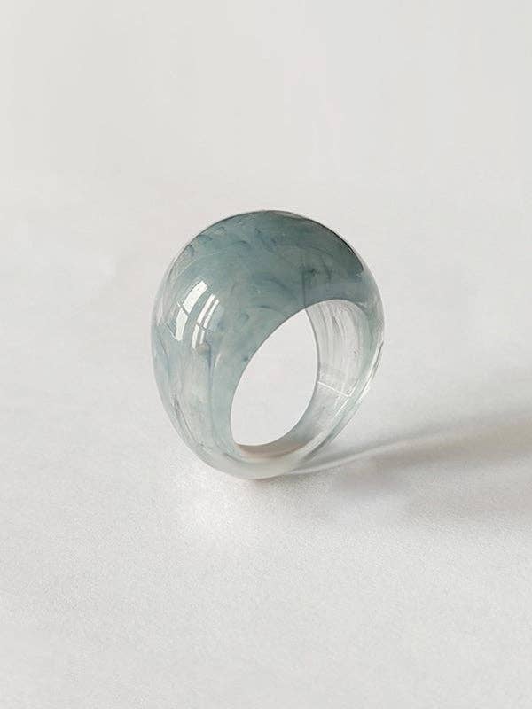 KK Bloom – Großhandel Cocktail-/Statement-Ring – Original 9 Farben Geometrischer Harzring11