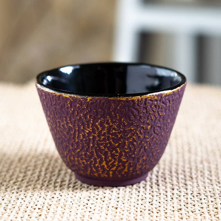Urban Tokyo - Wholesale Coffee/Tea Cup - 3oz Purple Cast Iron Tea Cup (1/36)4