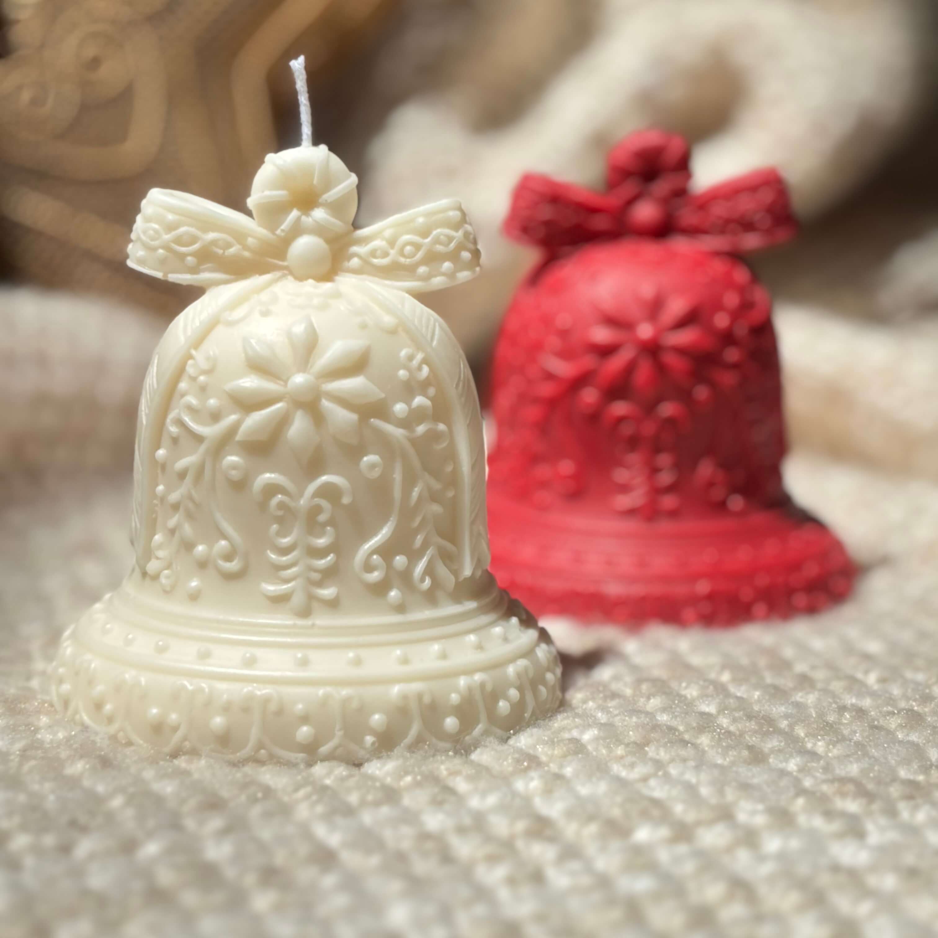 OH MY BOX - Wholesale Pillar Candle - Christmas Bell Candle | Festive Holiday  Decor8