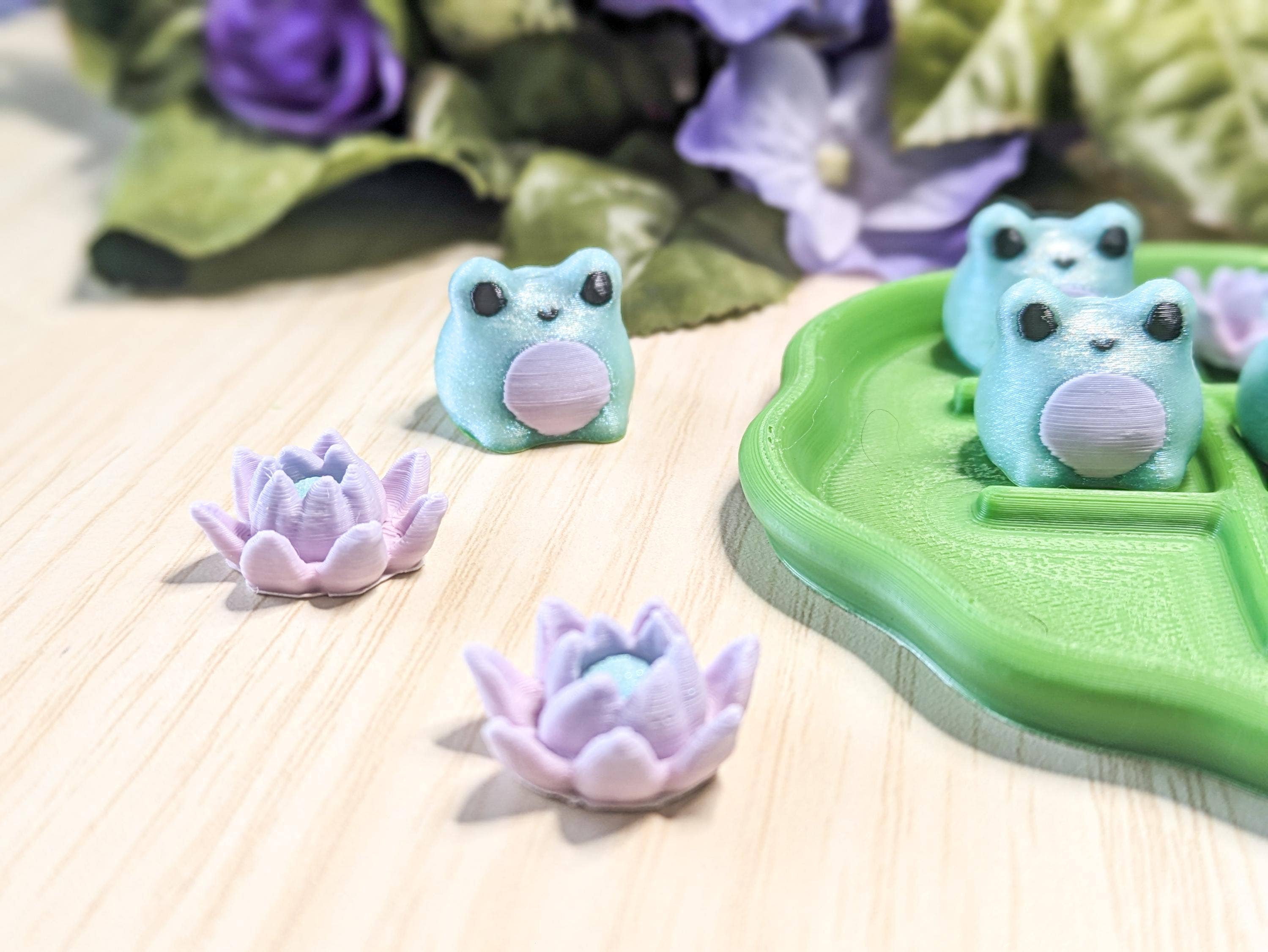 Witchbriar Cottage - Wholesale Board Game - Tic Tac Toad - 3D Printed Cute Tic Tac Toe Board5