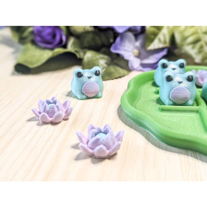 Witchbriar Cottage - Wholesale Board Game - Tic Tac Toad - 3D Printed Cute Tic Tac Toe Board5