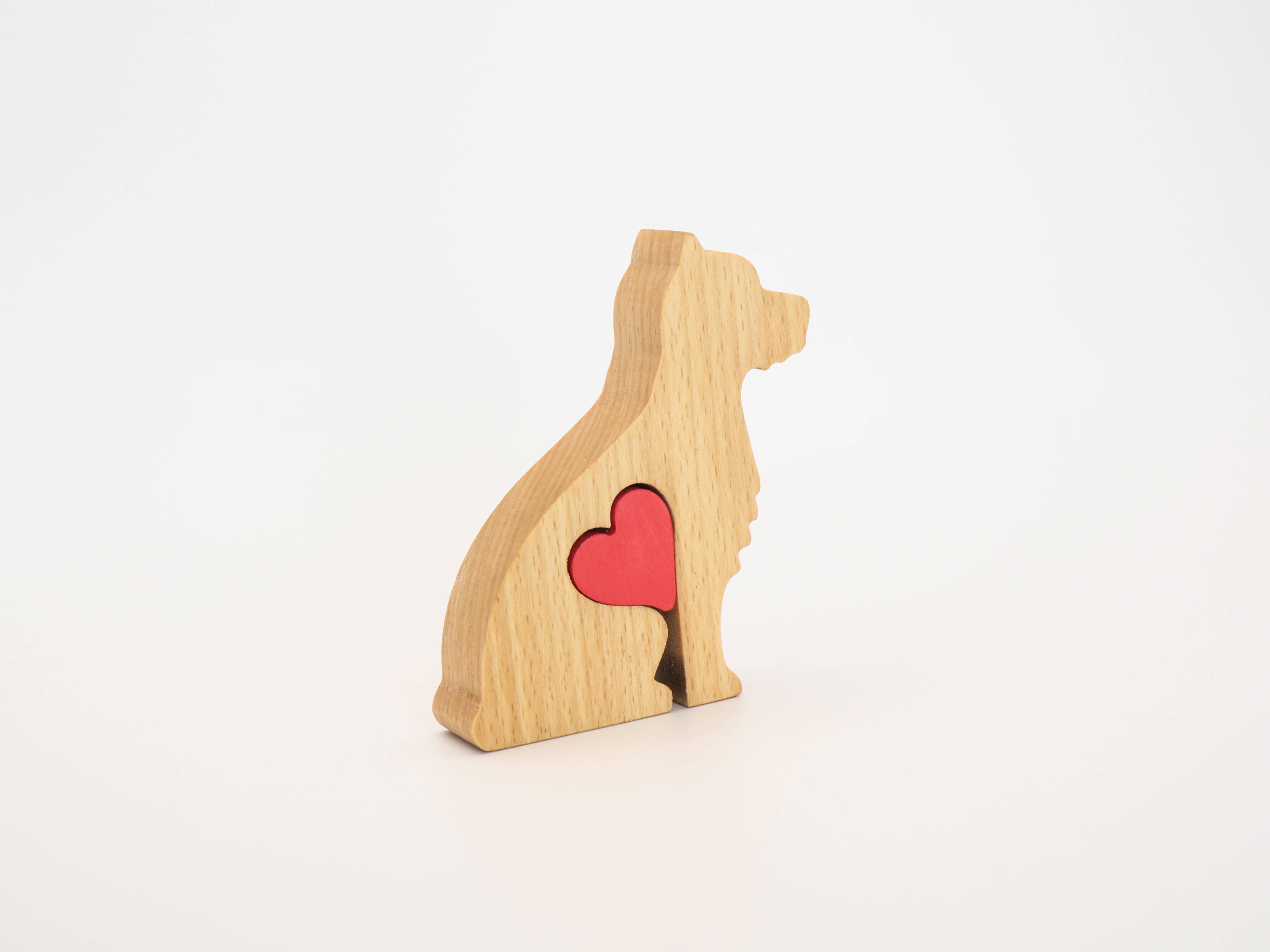 Wood Metamorphosis - Wholesale Decorative Figurine - Wooden Dog Decorative Figurine Starter Pack - MEDIUM8