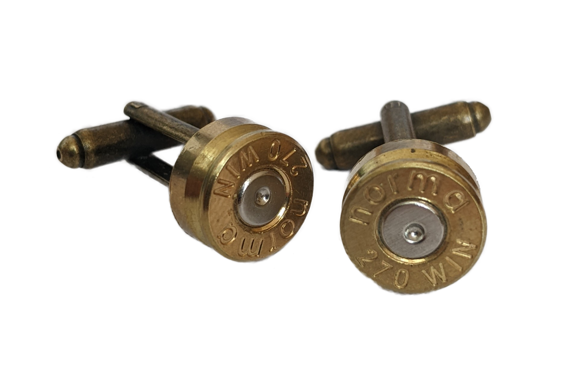 J Boult Designs - Wholesale Cufflinks - Upcycled bullet cufflinks1