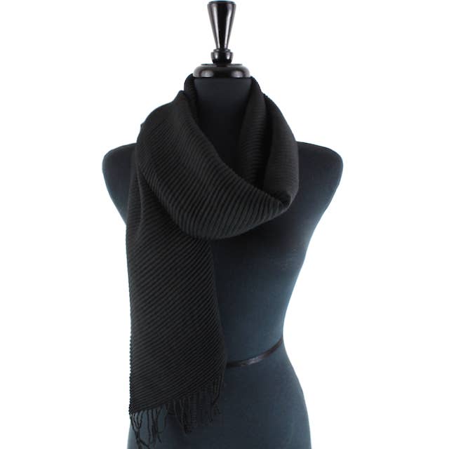 Pretty Persuasions - Wholesale Scarf - Women's - S23273 Ocean Morn Pleated Scarf