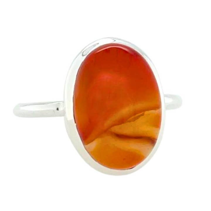 Esprit Creations - Wholesale Single Stone/Solitaire Ring - Carnelian Big Sister Ring