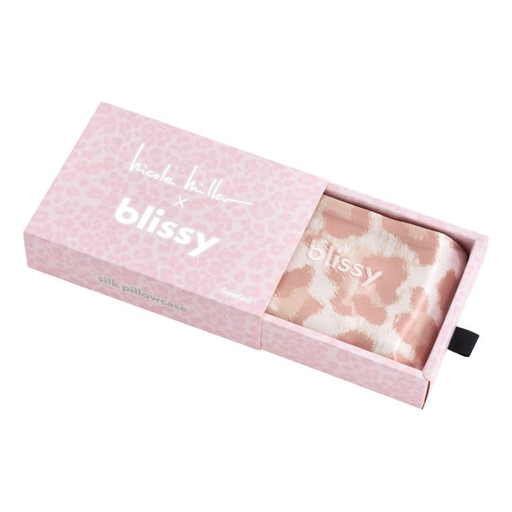 Blissy - Wholesale Bedding Pillowcase/Sham - Pillowcase - Nicole Miller - Mauve Cheetah - Queen4