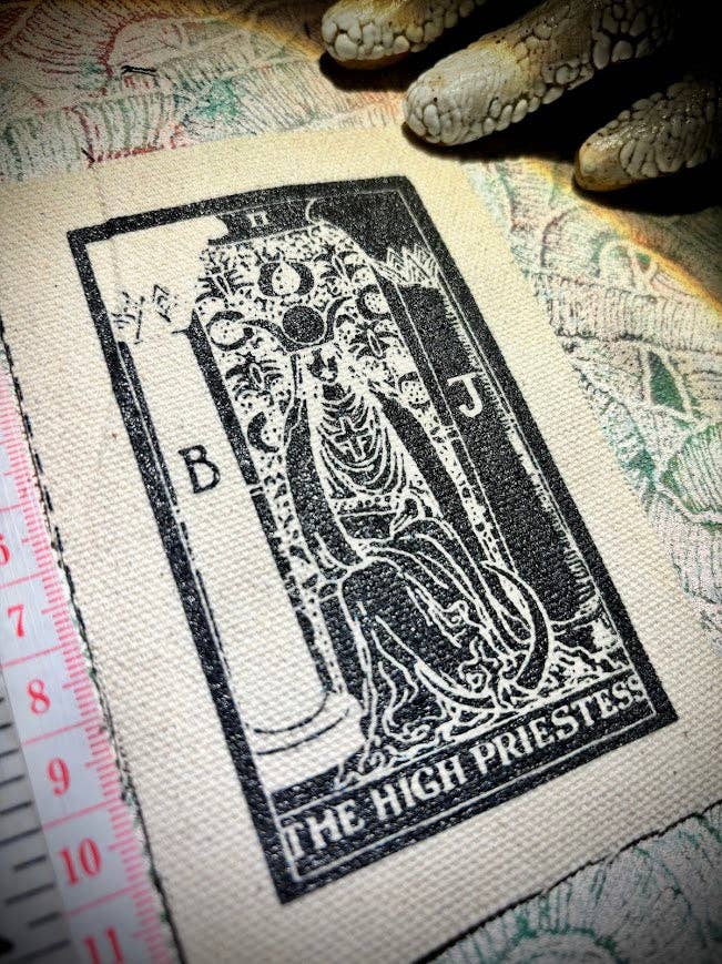 Three Raccoons – Großhandel Aufnäher – Hohepriesterin Tarotkarten-Aufnäher.3