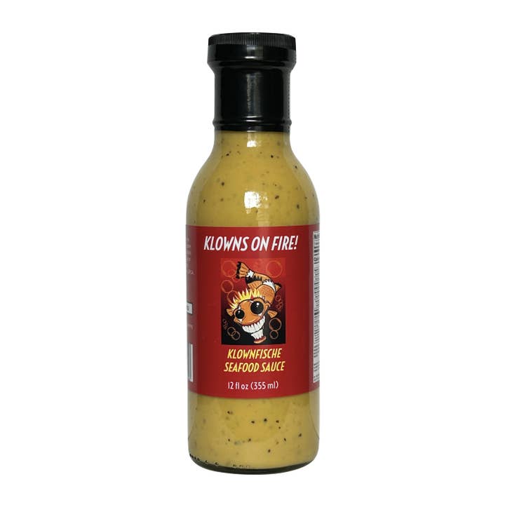 Klowns On Fire Gourmet Sauces - Wholesale Sauce - Klownfische Seafood Sauce