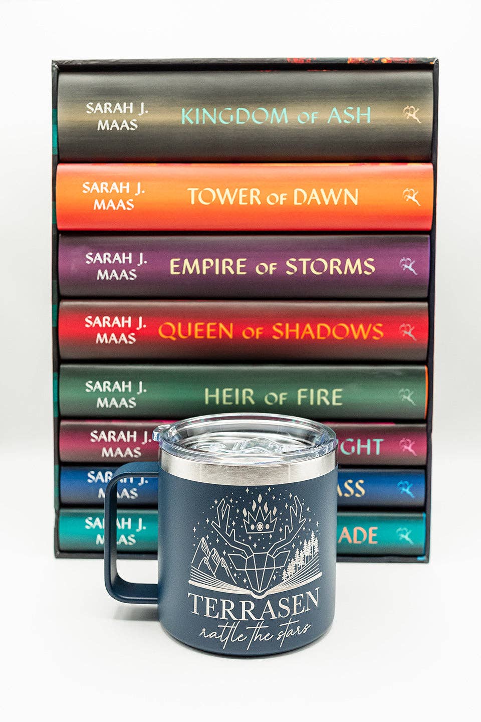zoo&roo - Wholesale Insulated Mug/Tumbler - Terrasen engraved mug | Throne of Glass officially licensed3