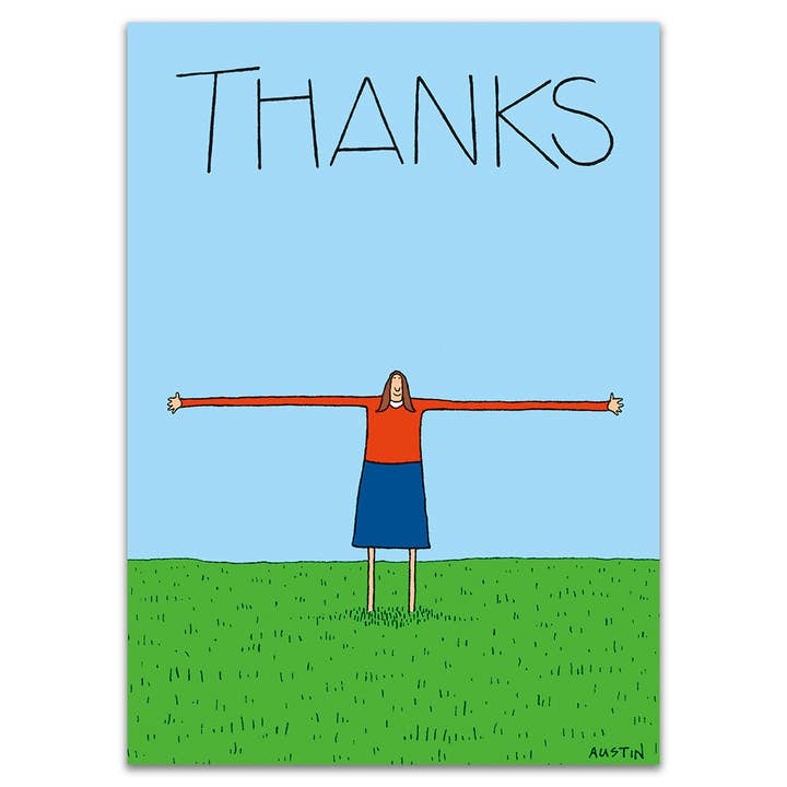 Sträckta armar för wholesale av SNAFU Designs - Greeting Cards