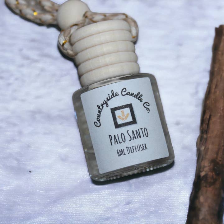 8ml Palo Santo Car diffuser for wholesale by Countryside Candle Co