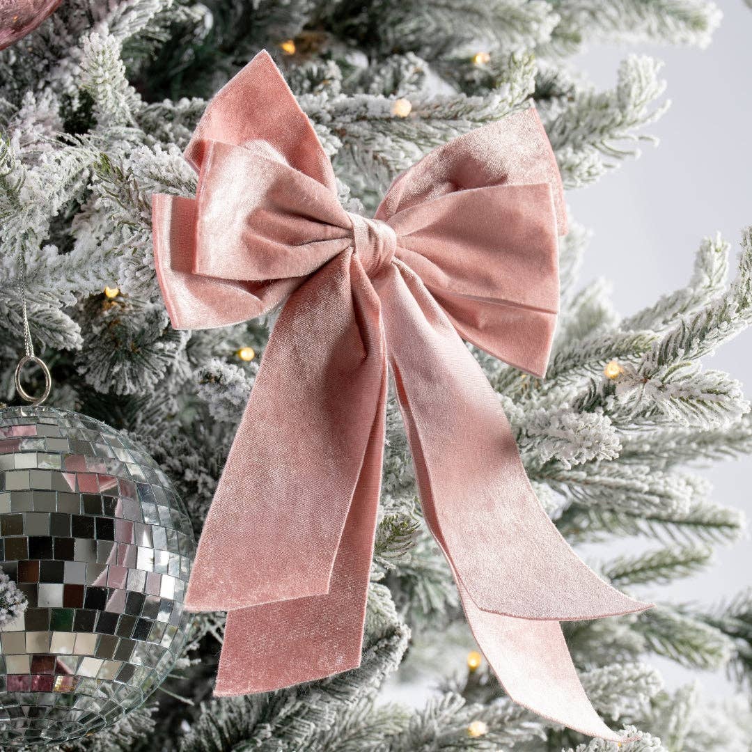 Joy By - Wholesale Ornament - Velvet Clip-On Bow3