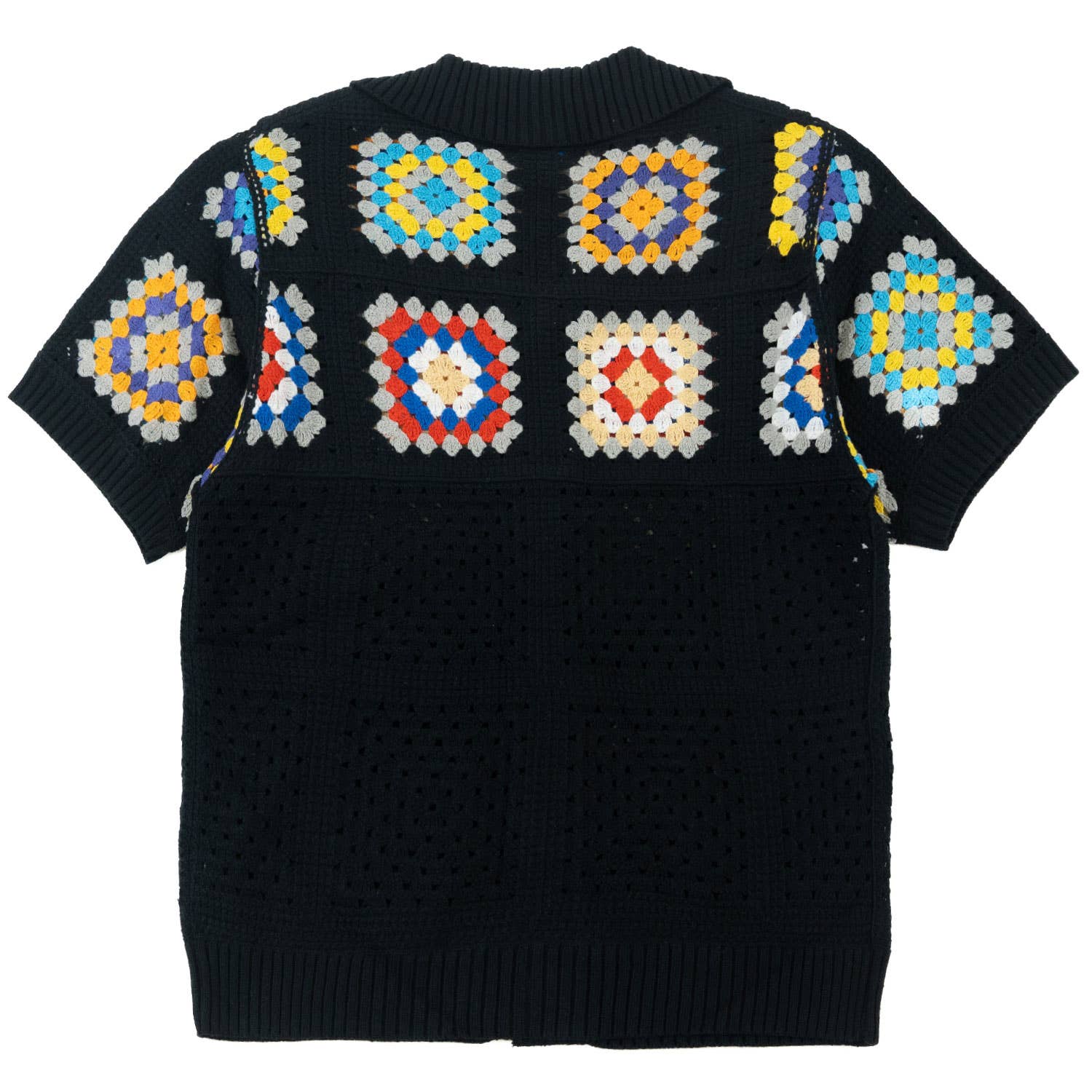 BLACK RED F342 Nuevo Riche Shirt - Black/Red for wholesale on Faire3