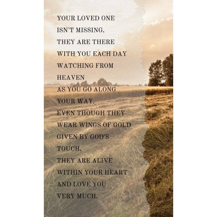Roslyn Décor - Wholesale Art Print - Art That Heals: Bereavement Wall Art by Roslyn Decor5