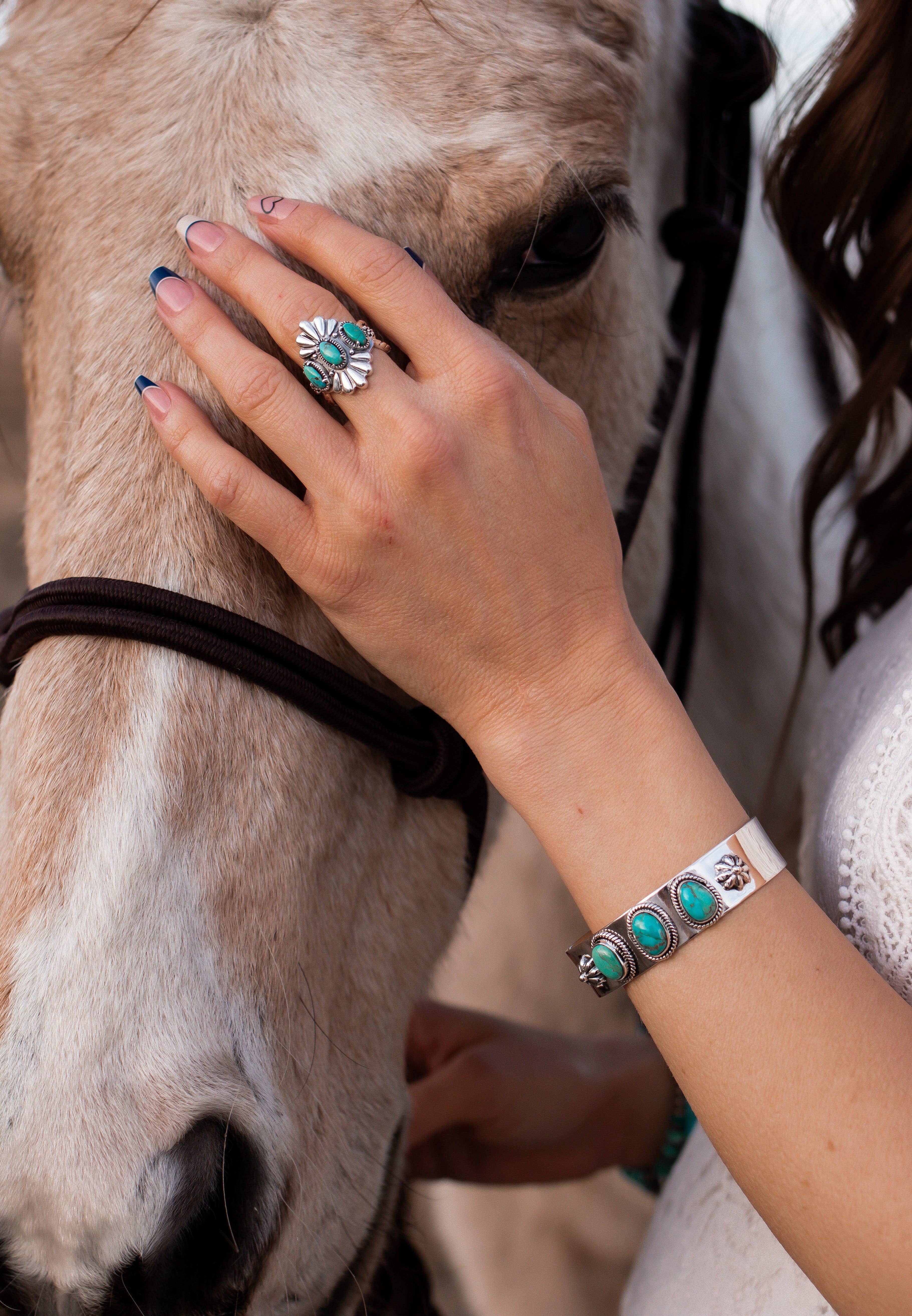 Krush Kandy - Wholesale Cocktail/Statement Ring - Free As The Wind Triple Stone Ring3