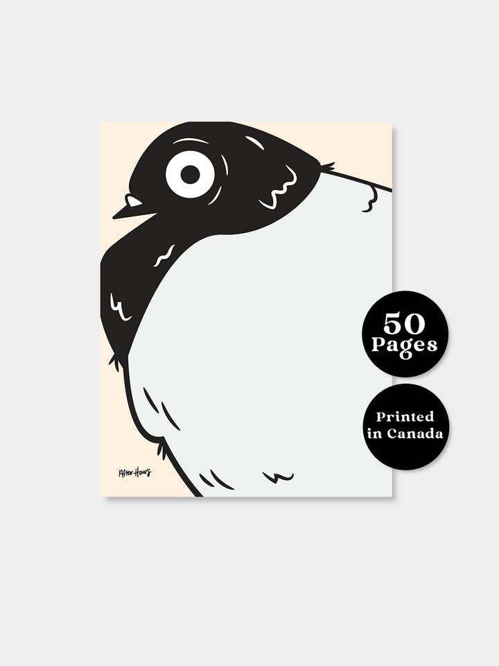 Pigeon - Notepad for wholesale by After Hours Creative