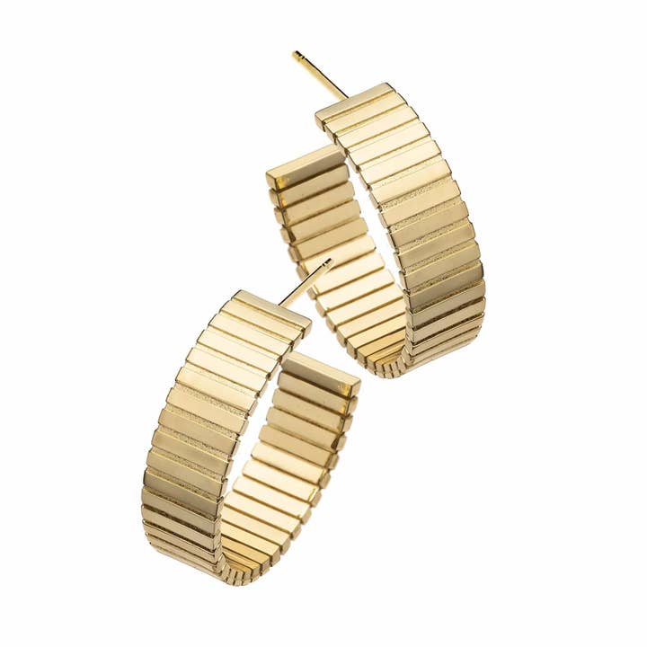 Odessa 1" Hoops for wholesale by Jennifer Zeuner Jewelry