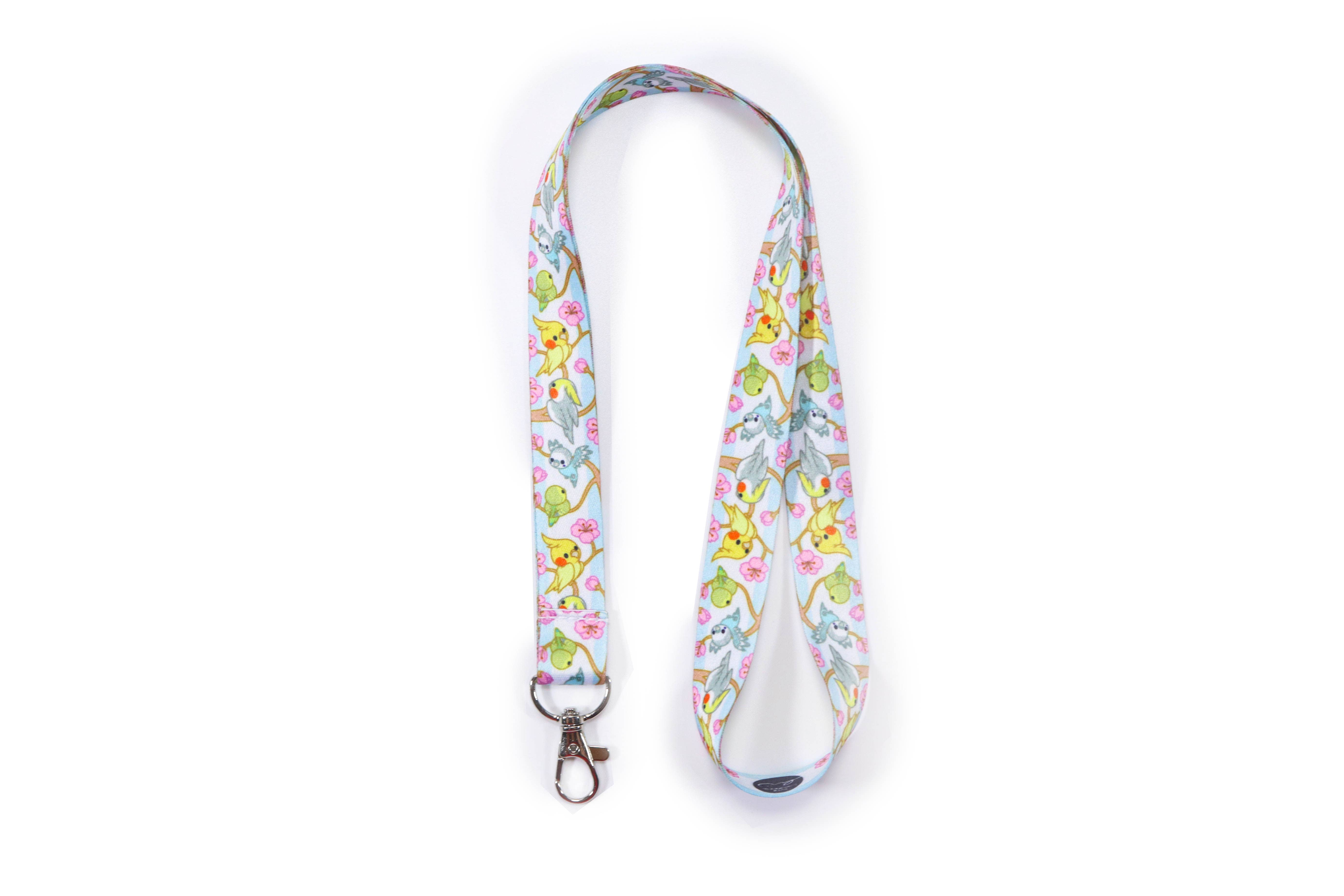 Emii Creations - Wholesale Lanyard - Unisex - Parrot Pattern Lanyard Key & ID Holder3