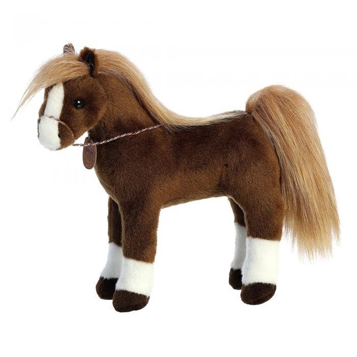 Kelley and Company - Wholesale Stuffed/Plush Toy - Kids & Baby - 13" Breyer American Saddlebred Horse Plush Stuffed Animal
