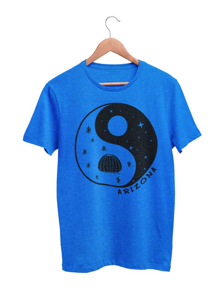 Arizona Desert Unisex T-Shirt | Yin Yang Tees | WooHoo Apparel for wholesale by WooHoo Apparel