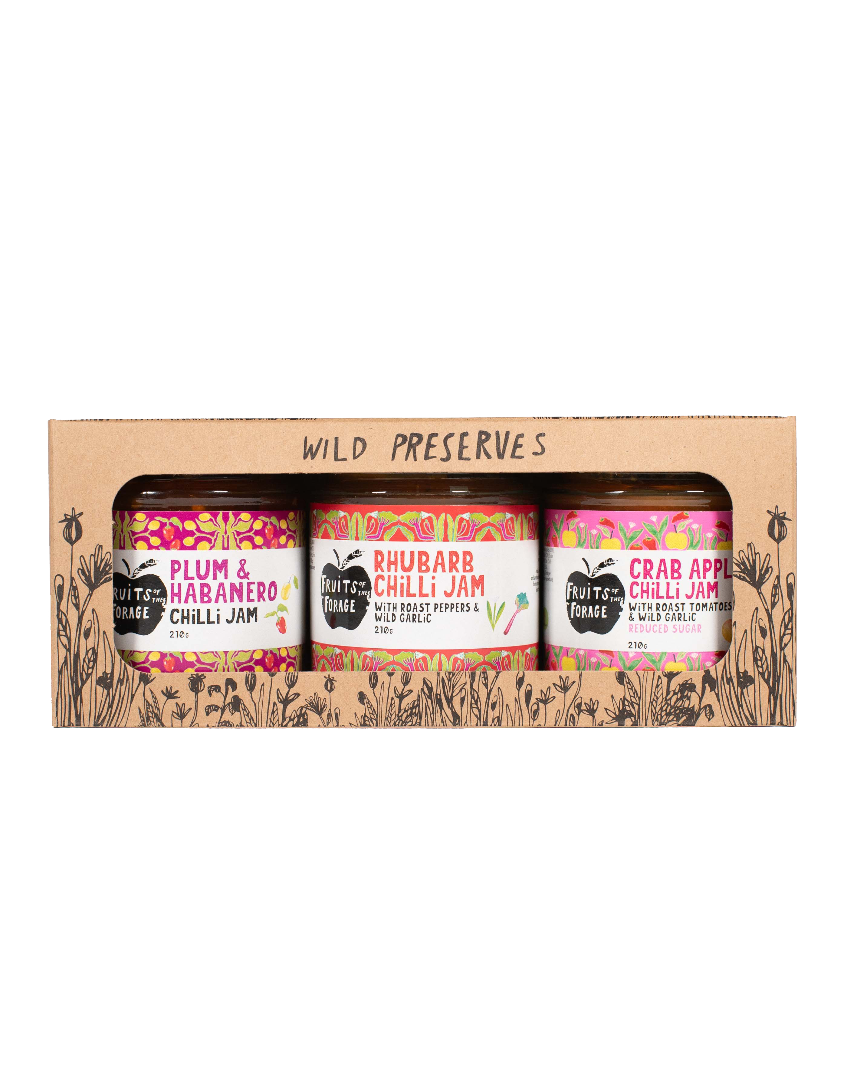 Fruits of the Forage – wholesale Jam/jelly – Chilli Jam Trio0