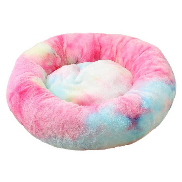 PAWPAWwholesale - Wholesale Pet Bed - Cat/Dog - Fluffy Donut Cat Bed – Plush & Cozy Pet Cushion_CWMM527921