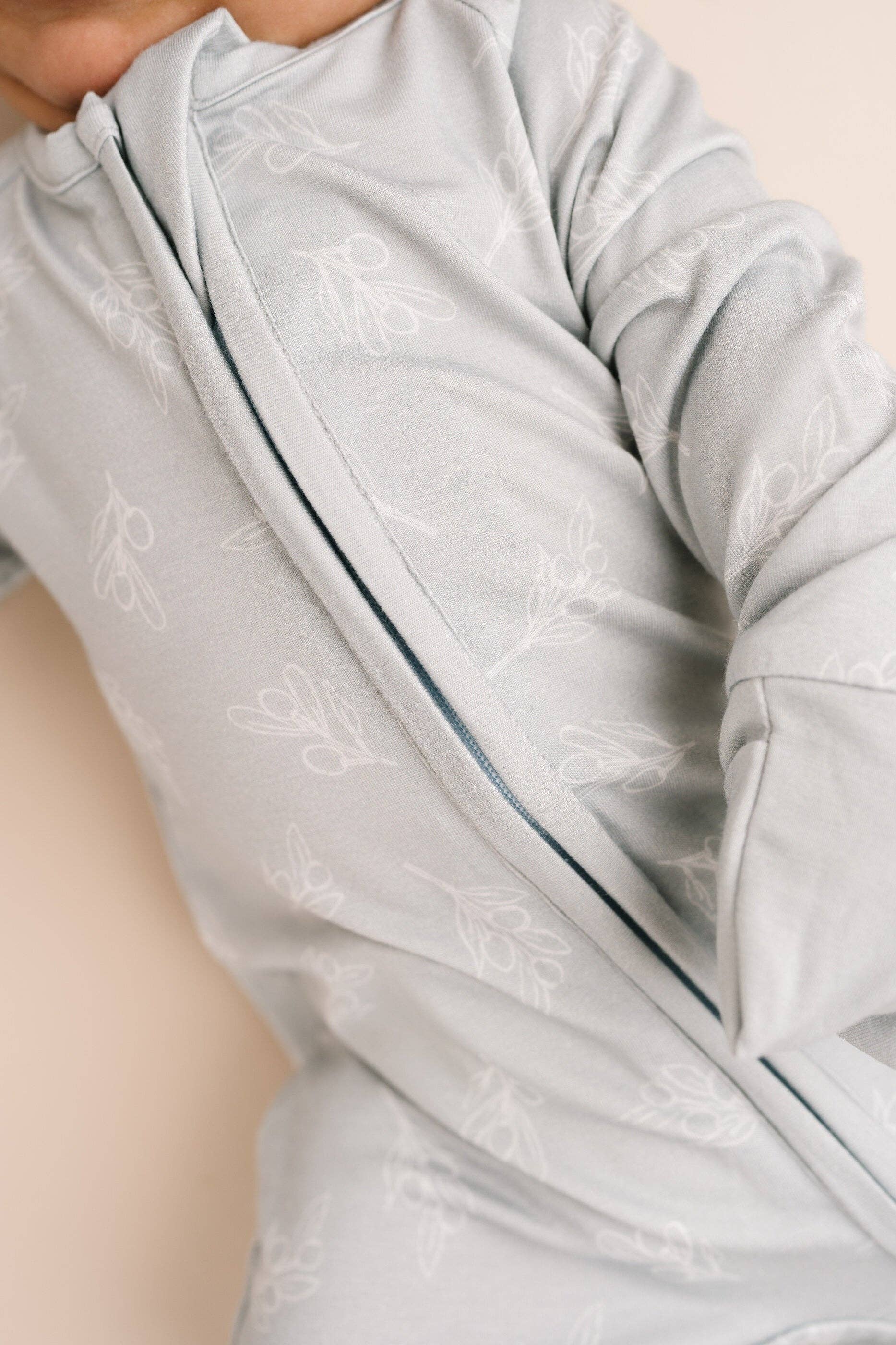 Little One Shop - Wholesale Sleepsuit - Baby - Olive You Bamboo Sleeper3