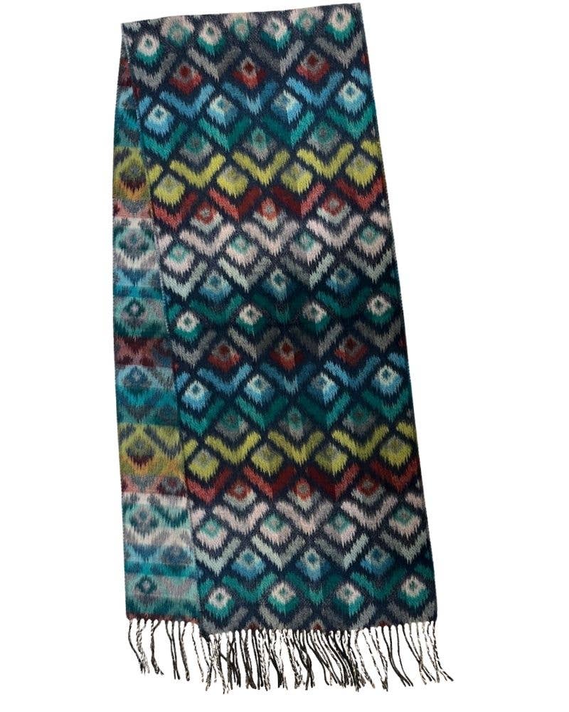 FRAAS - The Scarf Company - Wholesale Scarf - Women's - Peacock Feathers1
