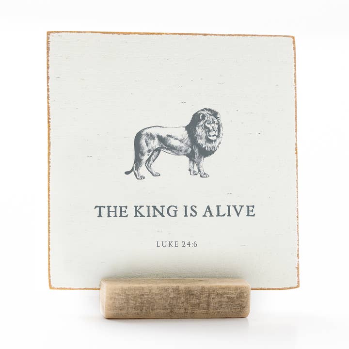 4 x 4" | Animal | Lion for wholesale by Revelation Culture