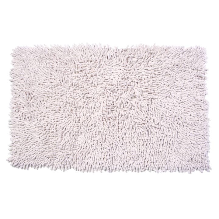 Alfombrilla de baño - Shaggy - Natural/Ecru para venta al por mayor de Accent Linen