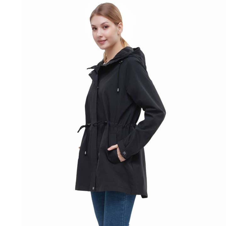 Rokka & Rolla - Wholesale Windbreaker - Women's - Women's Trench Coat Windbreaker Jacket16