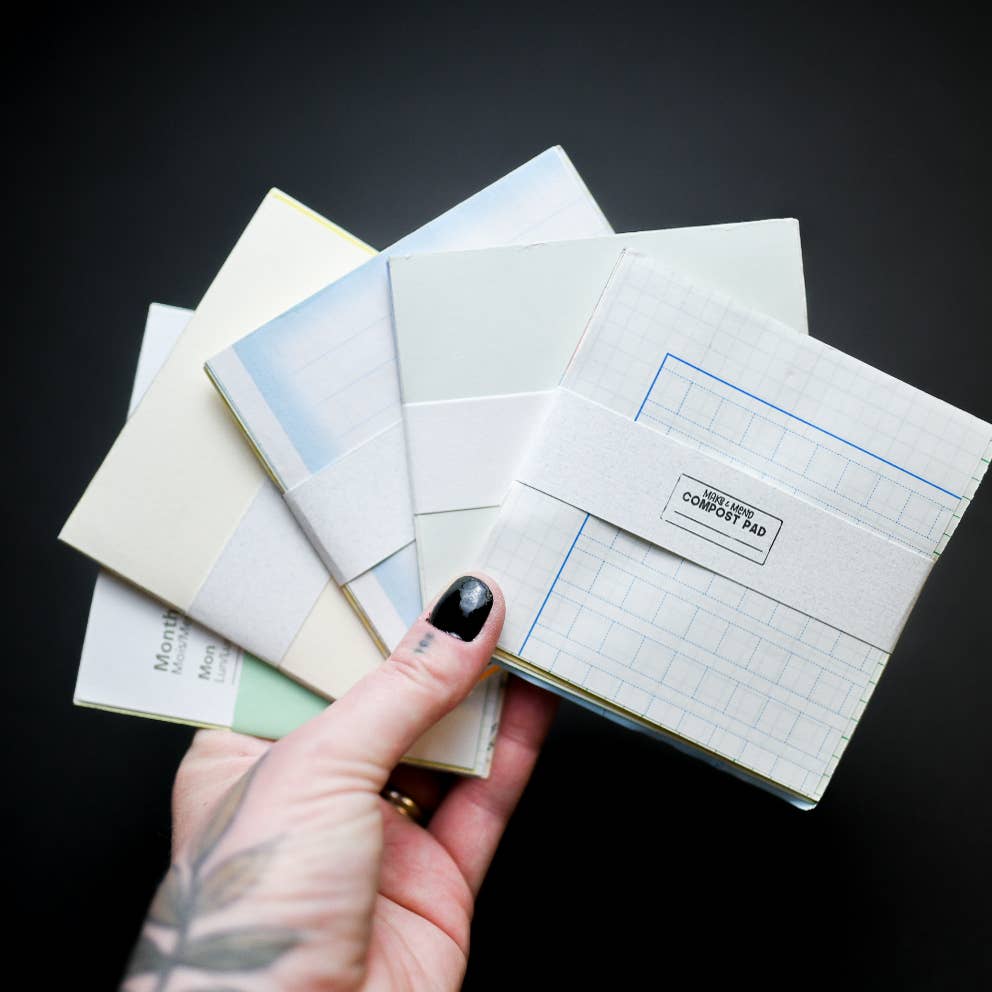 Make & Mend - Wholesale Sketchbook/Sketchpad - Compost Paper Pad0