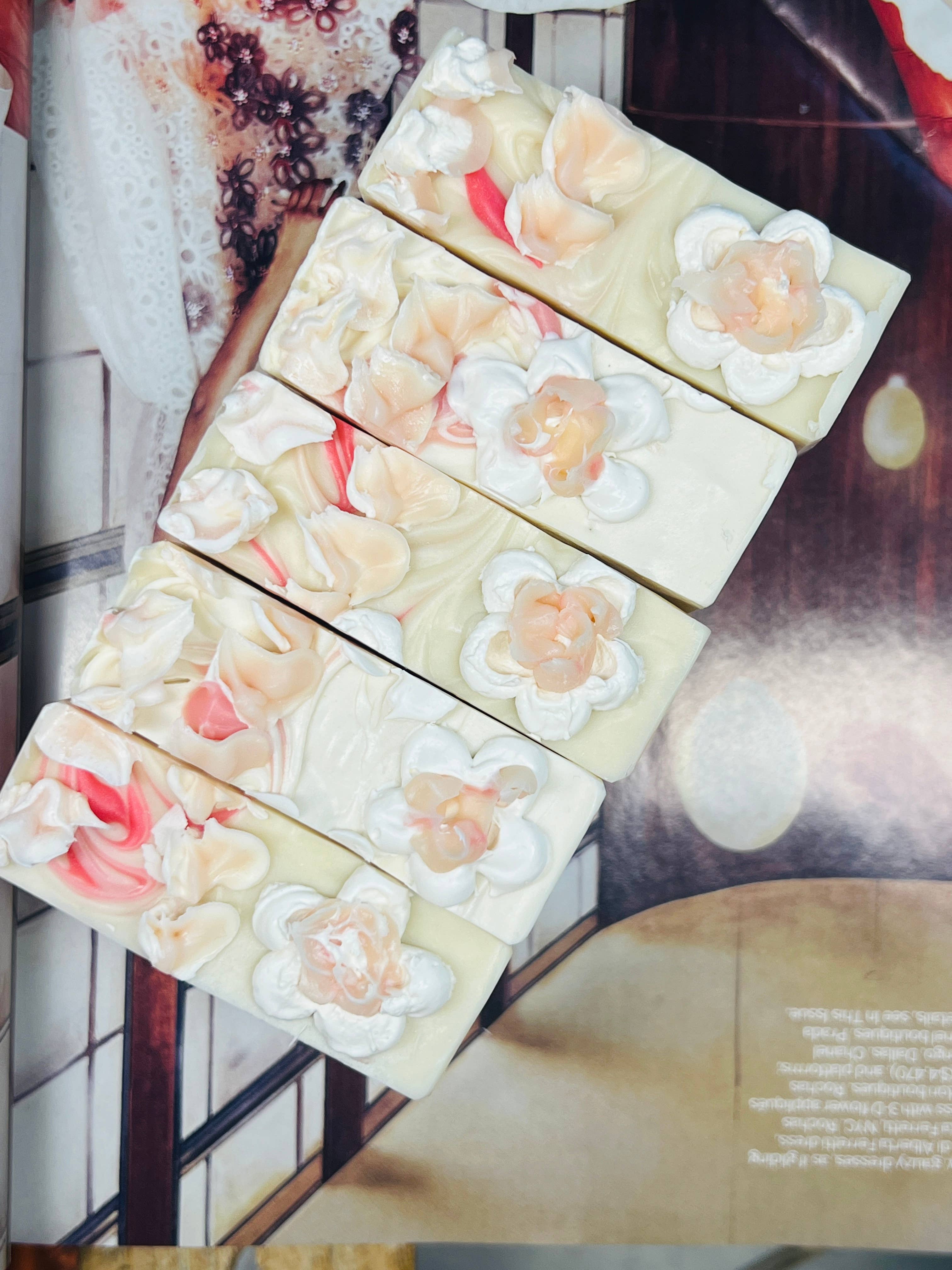 MeiJi & co. - Wholesale Bar Soap - Sakura Bliss Artisan Soap Bars: Japanese Cherry Blossom3