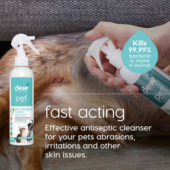 Dew - Wholesale Pet Spray - Cat/Dog - First Aid Spray For Pets 250ml3