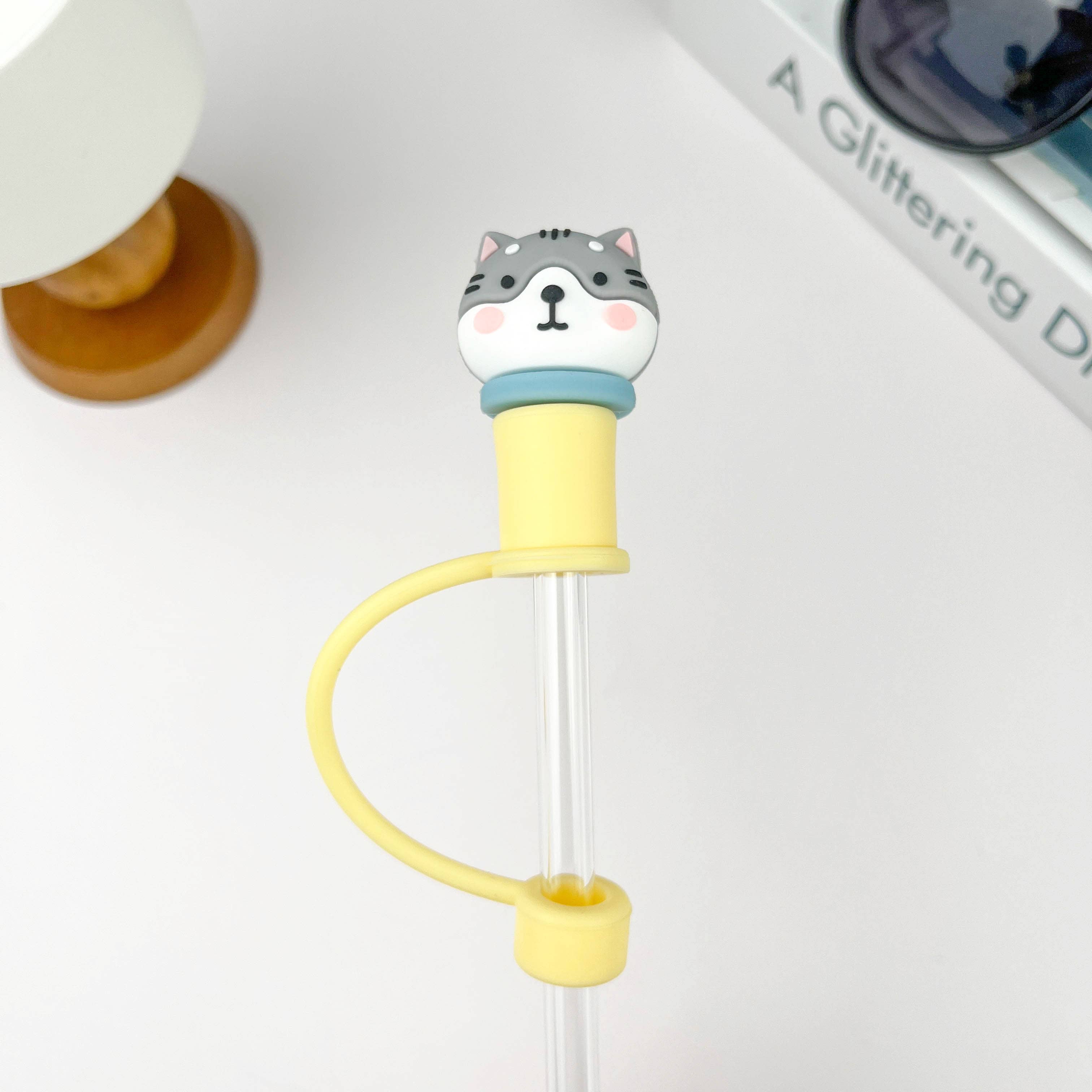 SoapElenGlen - Wholesale Drinking Straw - Straw Toppers Cute Animals Style Straw Cover9