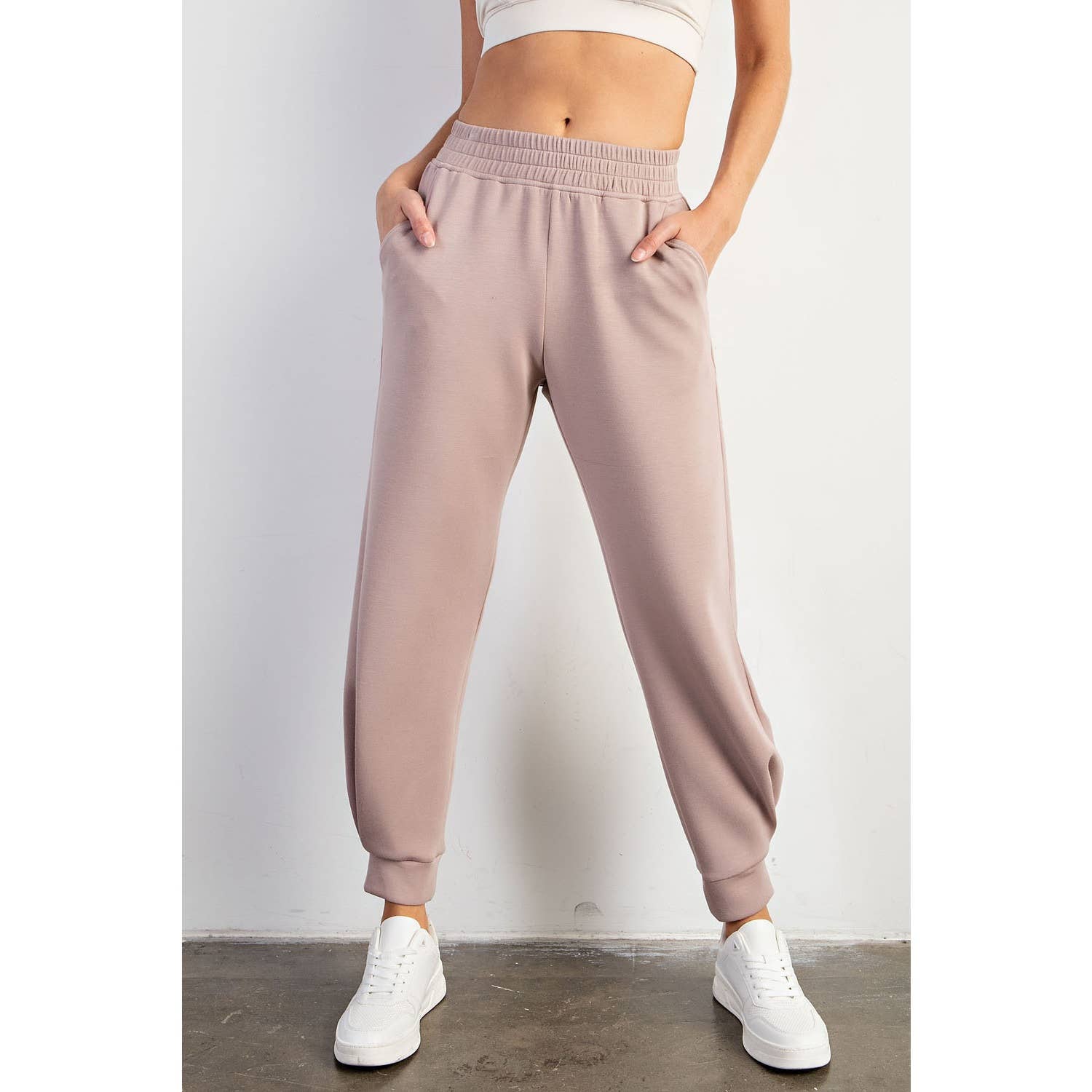 Rae Mode - Wholesale Athletic Sweatpants/Joggers - Women's - MODAL SCUBA FULL LENGTH JOGGER PANT4